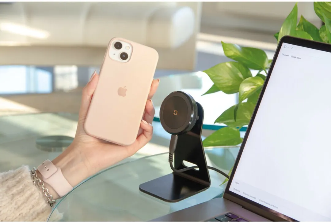 Lampa Optiline Mag Wireless Stand - Zwart