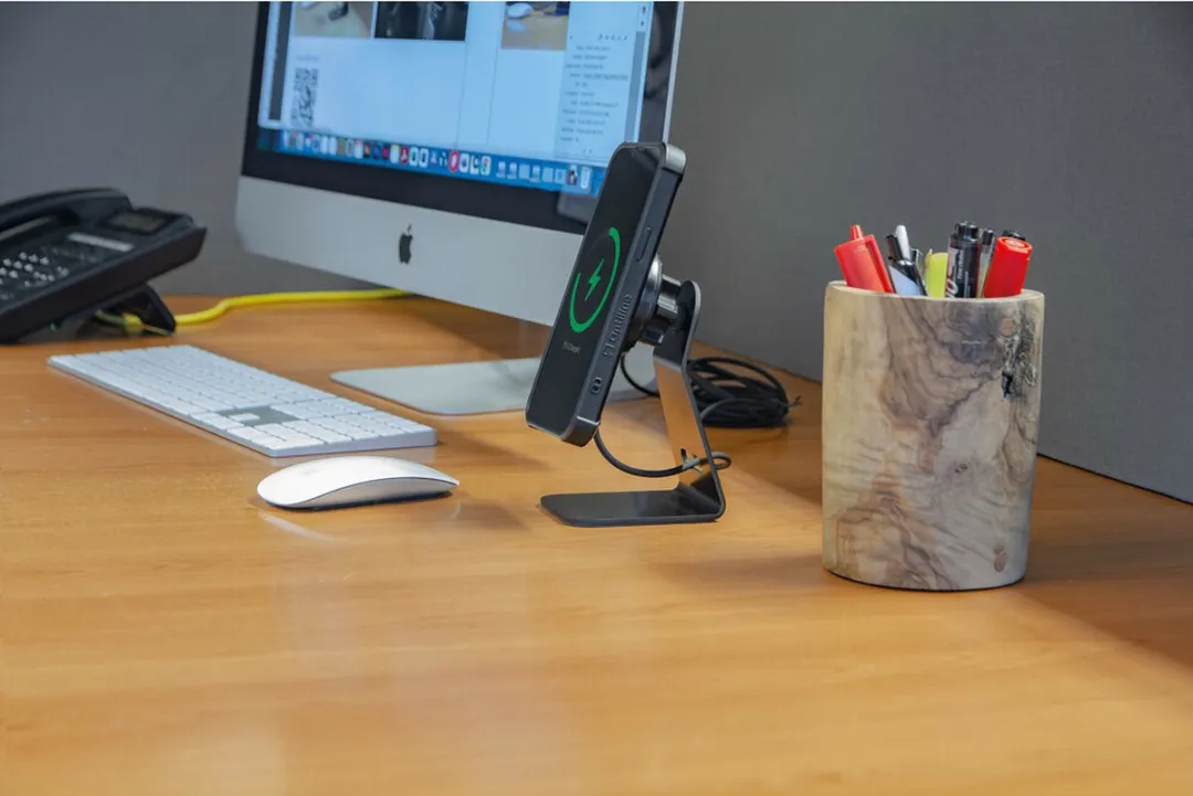 Lampa Optiline Mag Wireless Stand - Zwart - afbeelding 6 van 6