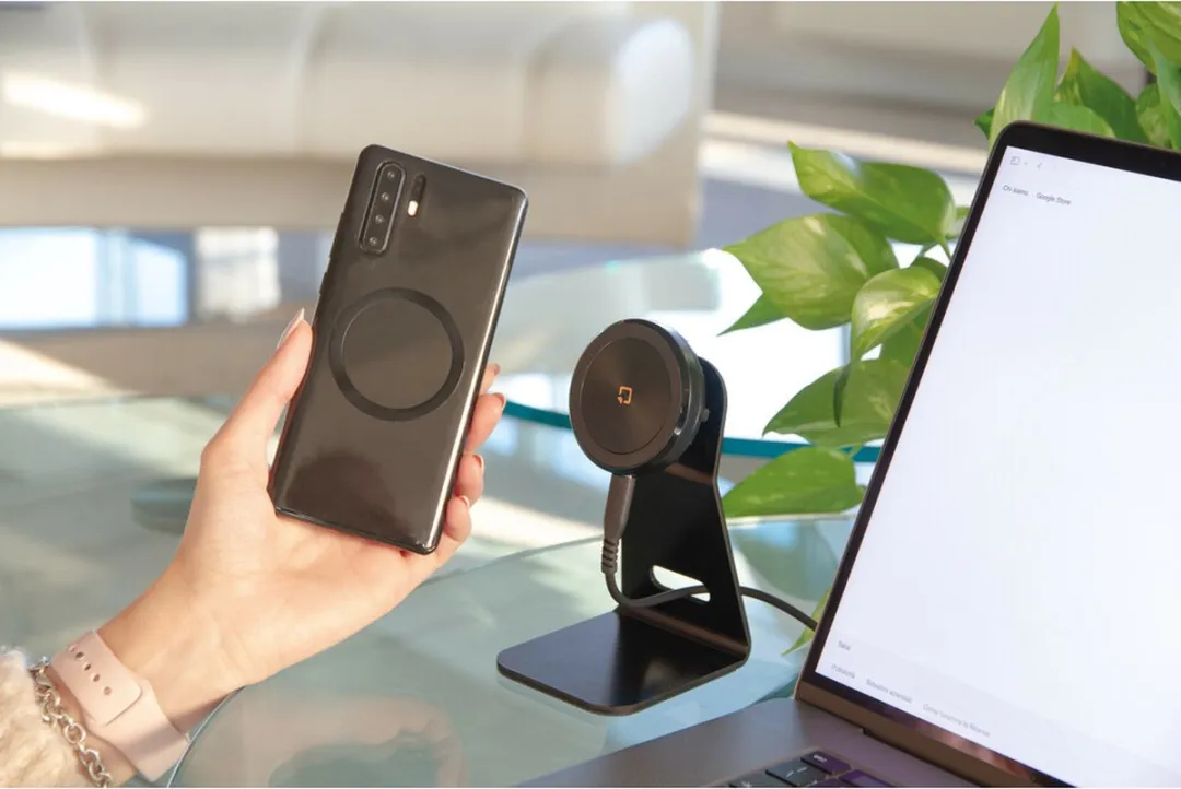 Lampa Optiline Mag Wireless Stand - Zwart