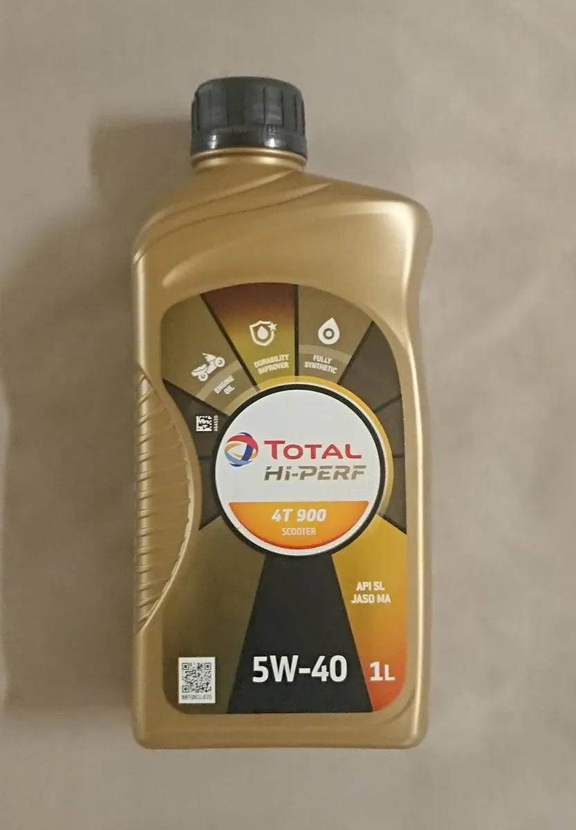 Total Hi-Perf 900 Scooter 4-takt Olie 5W40 1L
