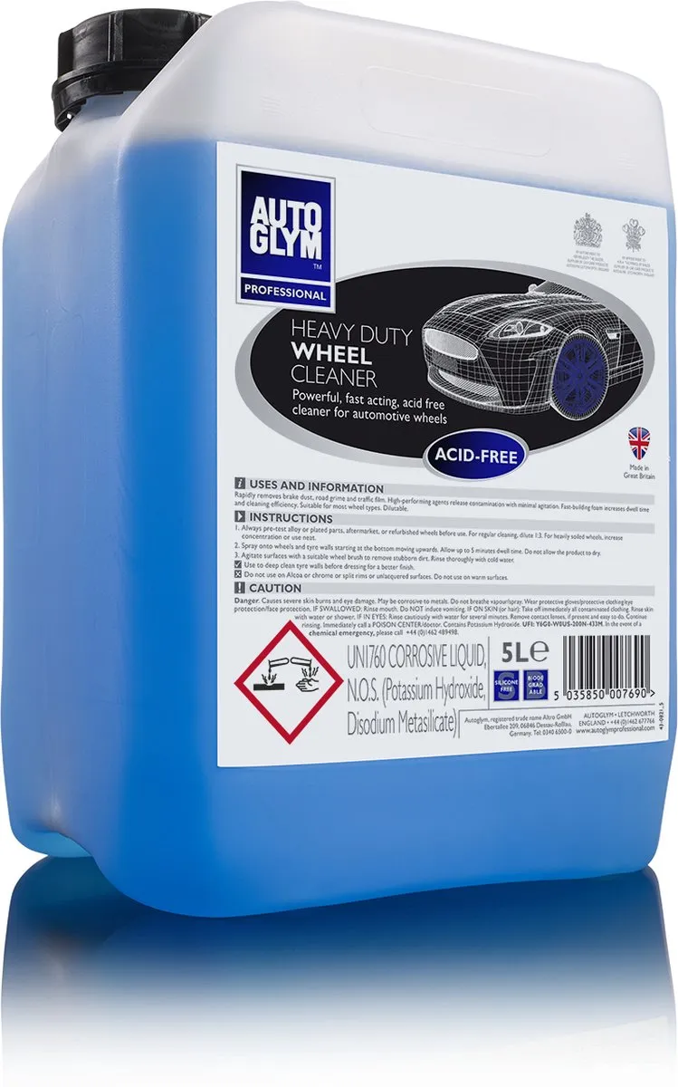 Autoglym Heavy Duty Wheelcleaner 5L