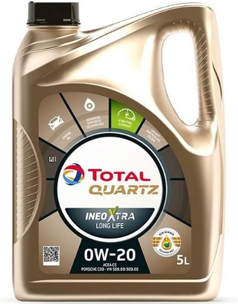 Total Quartz XTRA Ineo Long Life 0W20 Motorolie 5L