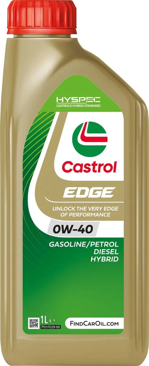 Castrol EDGE 0W-40 Motorolie 1L