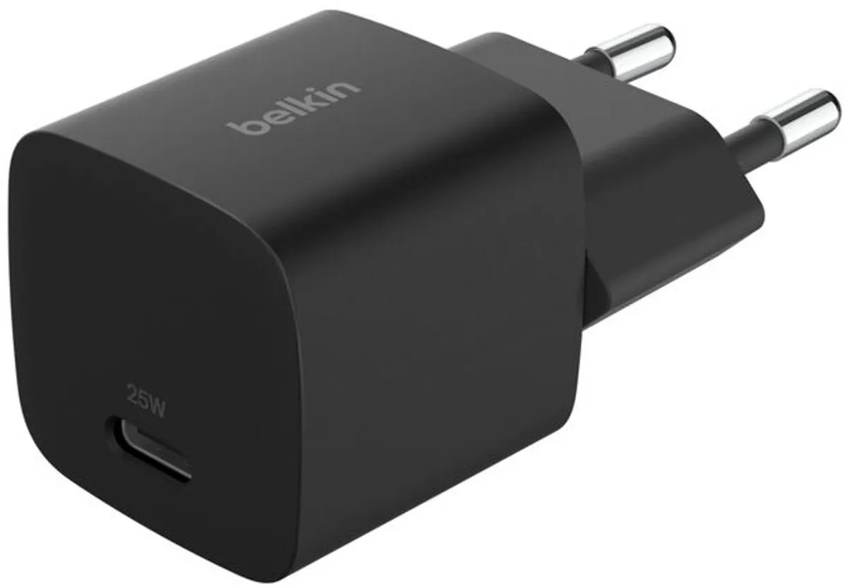 Belkin WCA012KQWH USB-C Wandlader 25W - Zwart