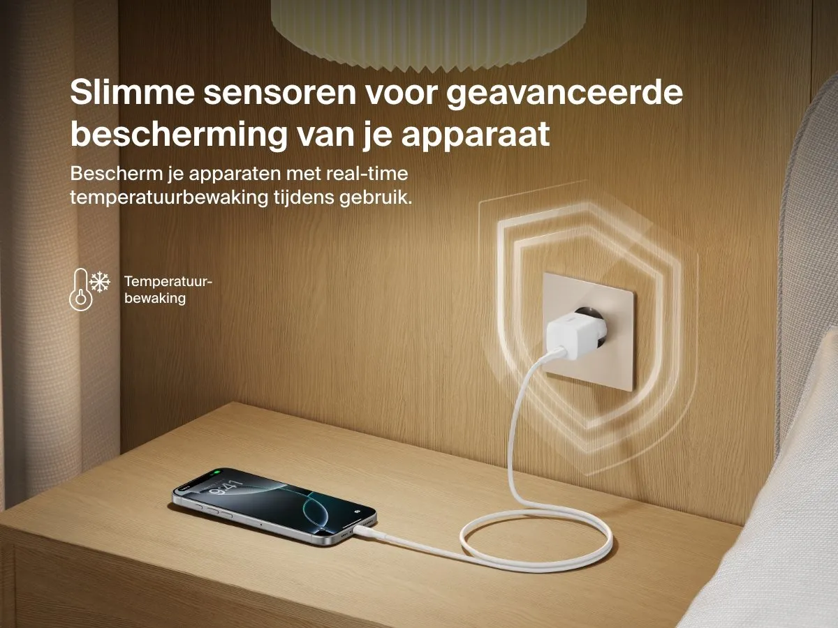Belkin WCA012KQWH USB-C Wandlader 25W - Zwart