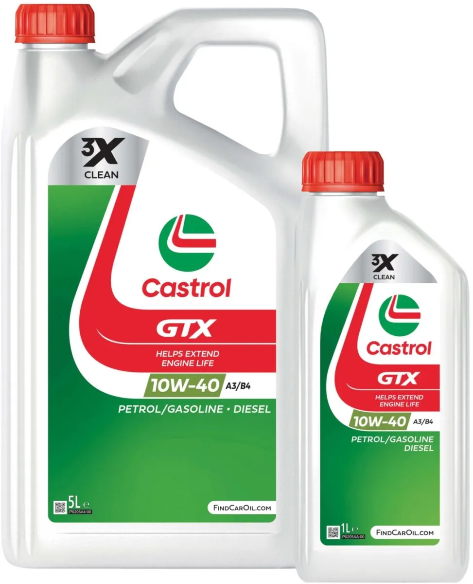 Castrol GTX Motorolie 10W-40