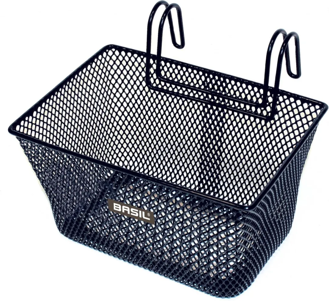Basil Tivoli Kinderfietsmand - Staal - Zwart