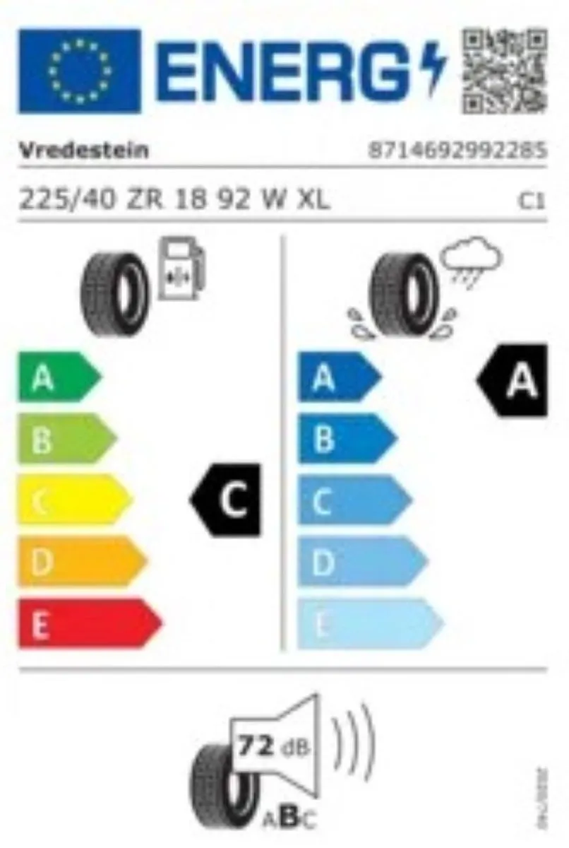 Vredestein Ultrac PRO 225/40 ZR18 92W XL Zomerband