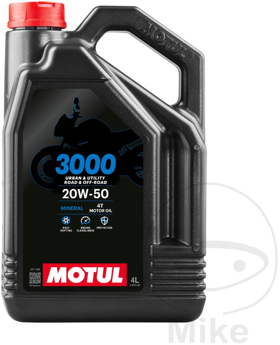 Motul 3000 20W50 Motorolie 4L