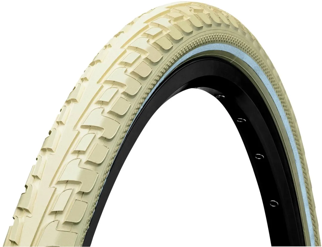 Continental Ride Tour 28x1.40/37-622 Buitenband - 42-622 - Crème met reflectie