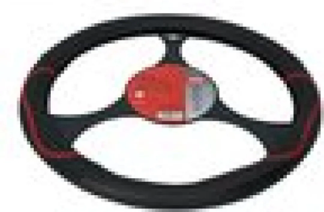 Carpoint Stuurhoes PU Leer Zwart - 37-39cm