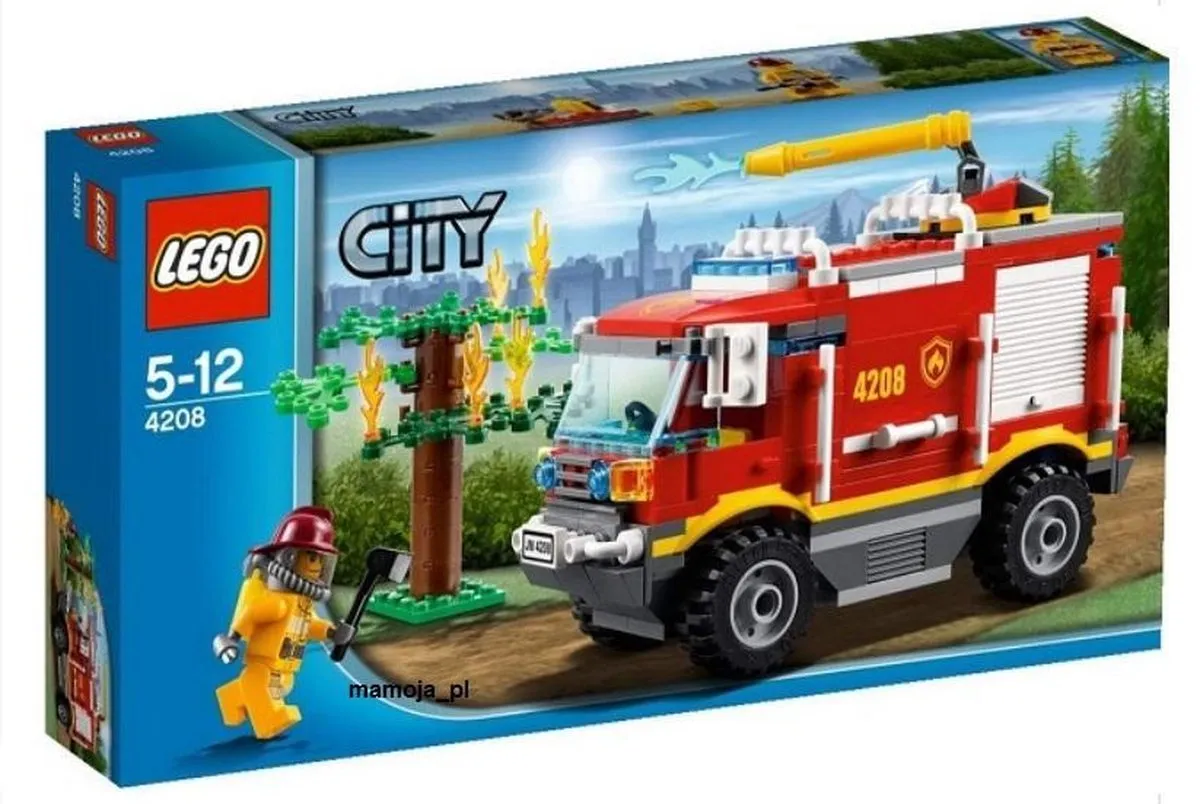 LEGO City 4x4 Brandweerwagen 4208