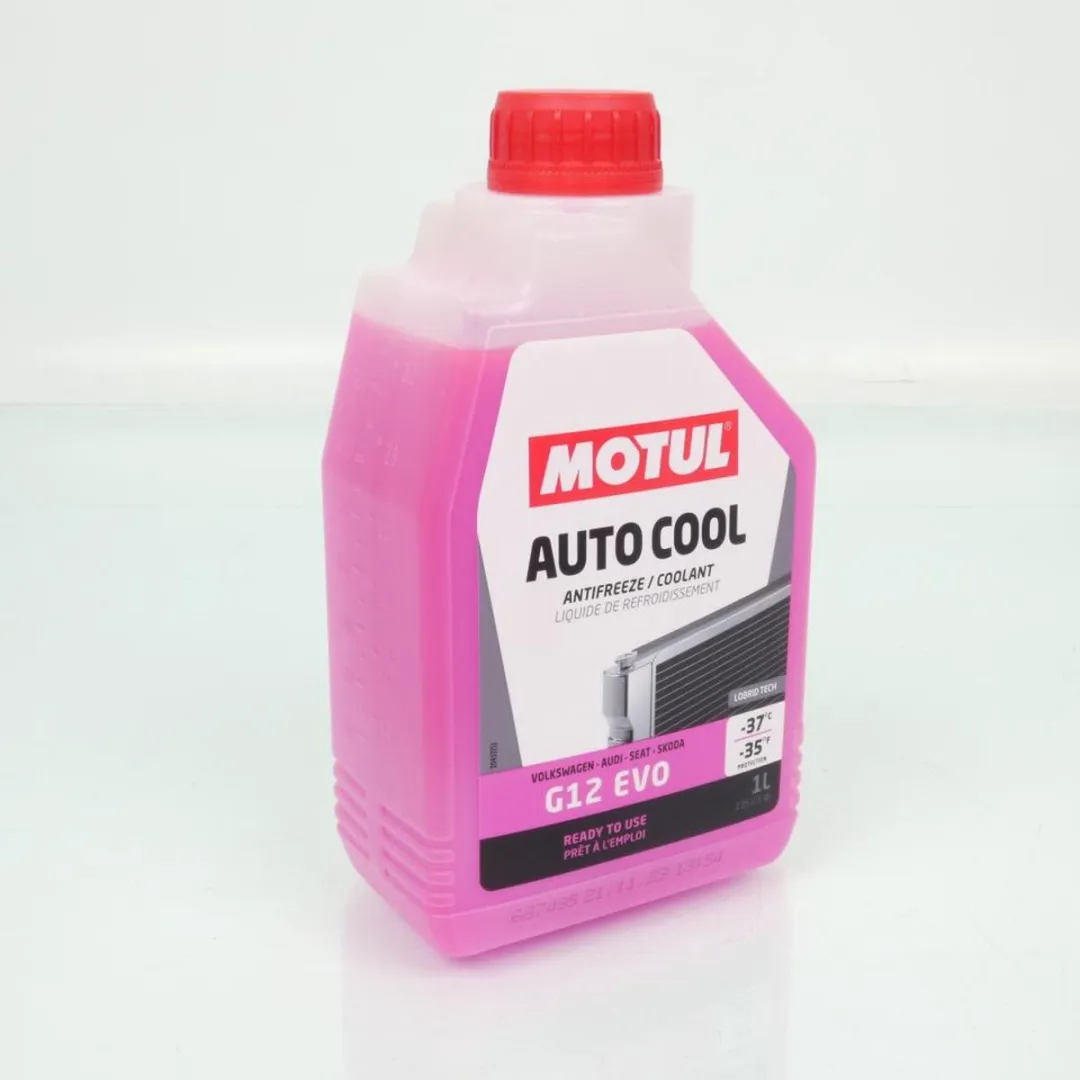 Motul Auto Cool G12 Evo Koelvloeistof -37°C