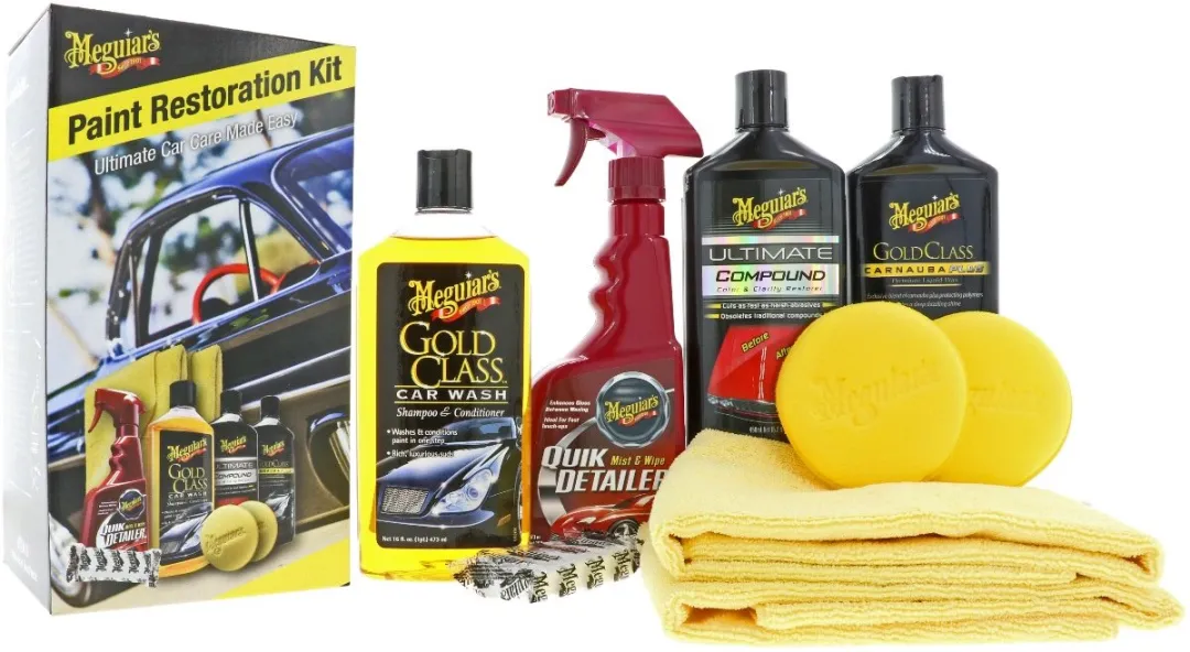 Meguiars Paint Restoration Kit 9-delig