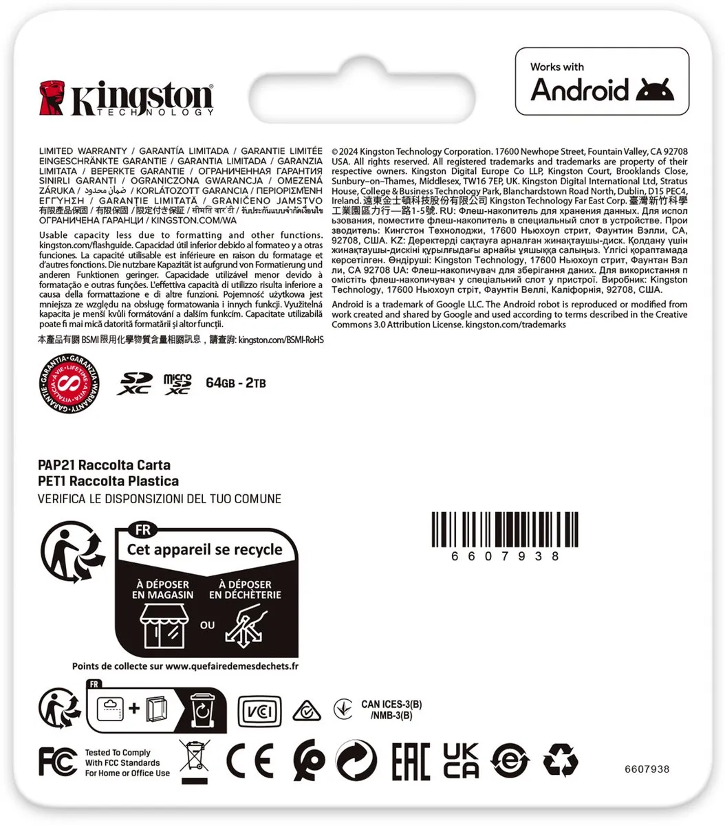 Kingston Canvas Go! Plus SDG4/64GB SDXC - 64GB