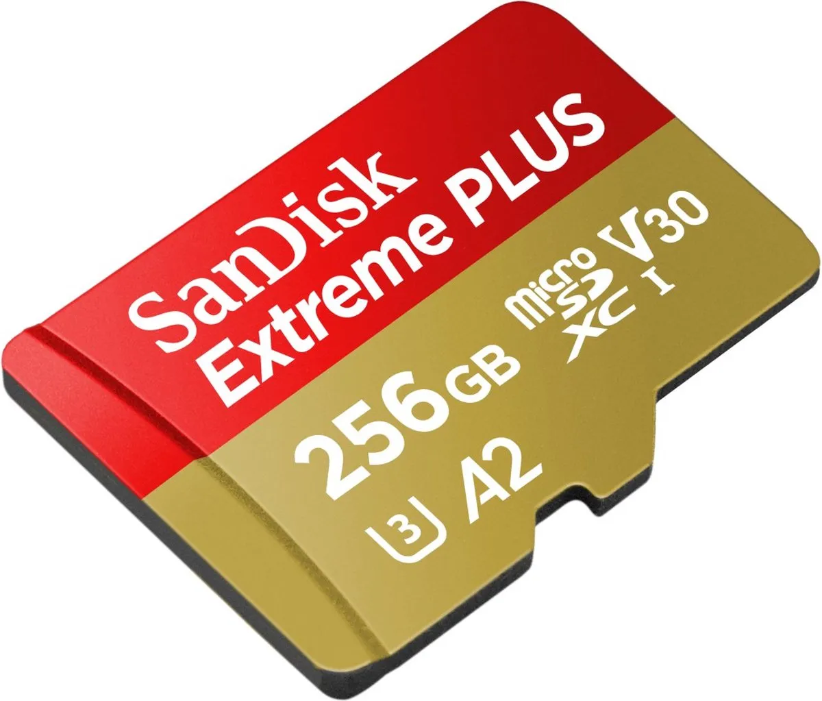 SanDisk Geheugenkaart Extreme Plus MicroSDXC 256GB met SD Adapter
