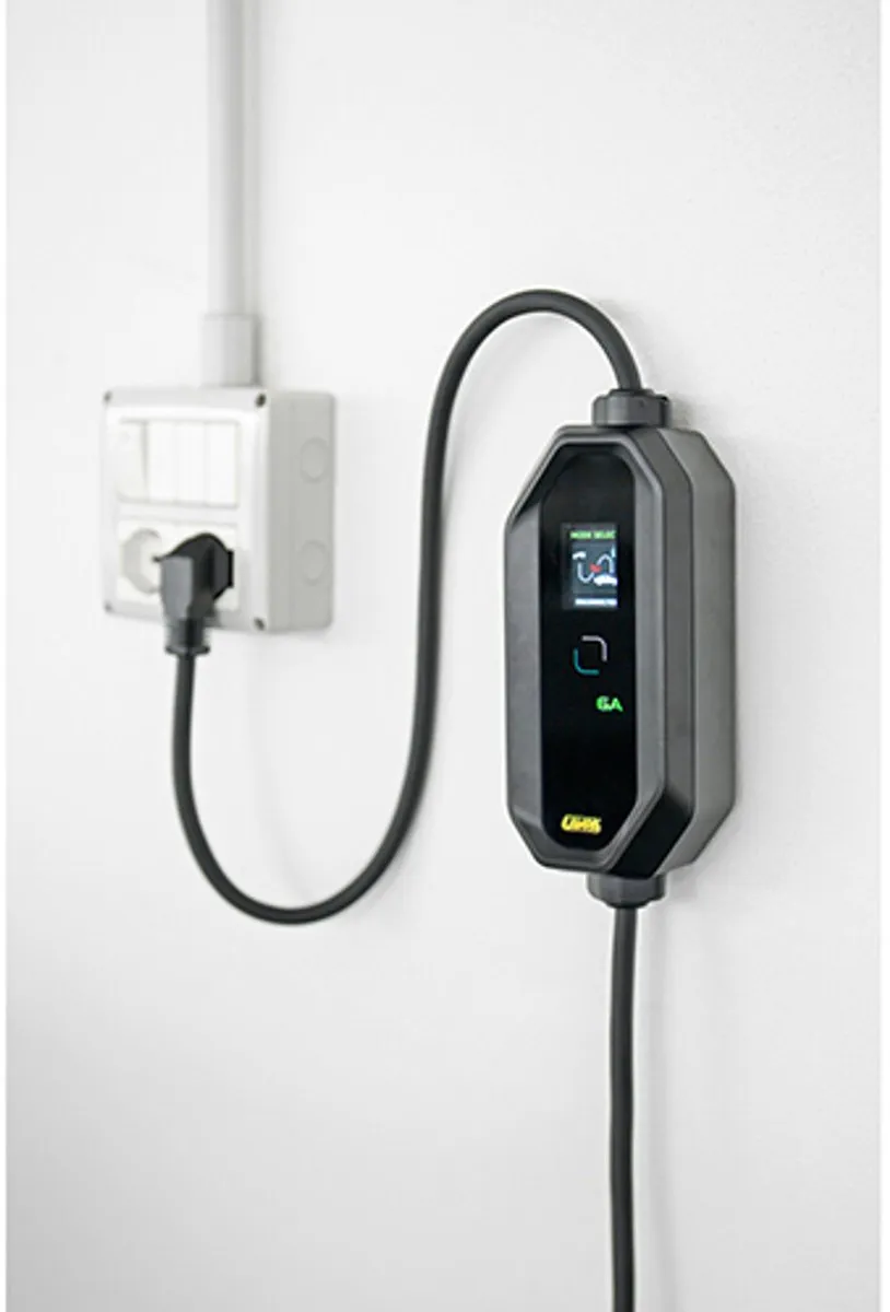 Lampa Draagbaar Oplaadstation EV - 3,7 kW - 5m Kabel - Wit