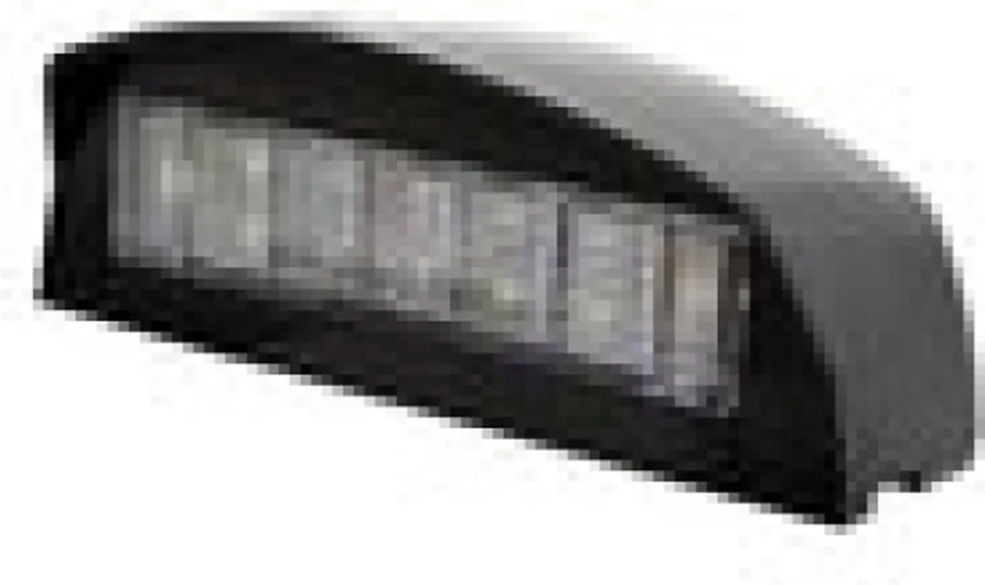 Carpoint Kentekenverlichting 12x5cm LED 10-30V - Zwart - afbeelding 6 van 6
