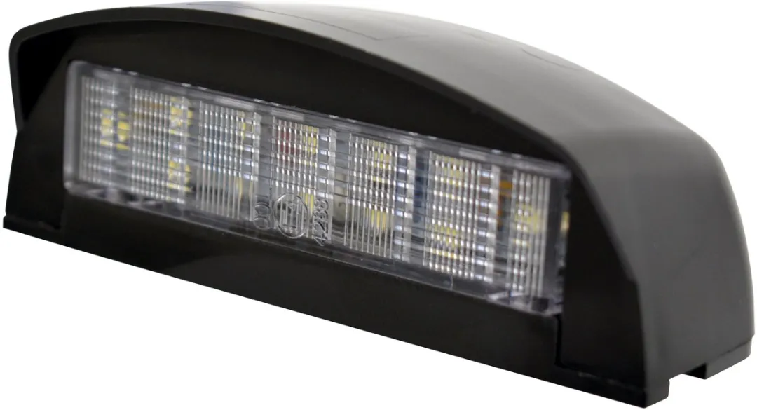 Carpoint Kentekenverlichting 12x5cm LED 10-30V - Zwart