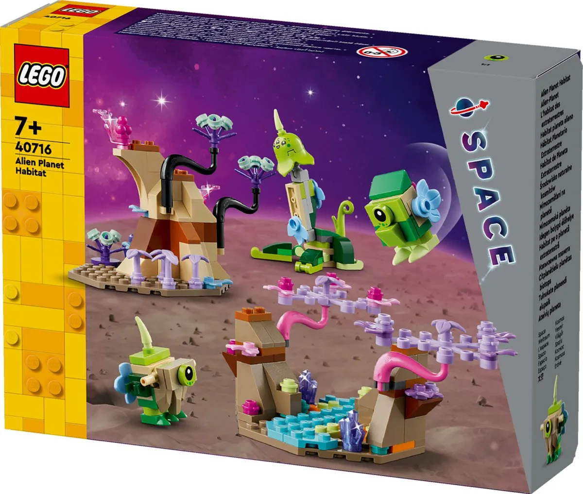 LEGO 40716 Space Buitenaardse Planeet - 206 Stukken - Multi - afbeelding 6 van 6