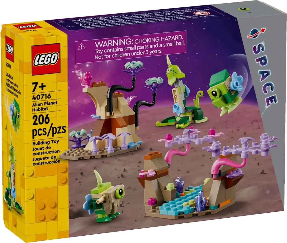 LEGO 40716 Space Buitenaardse Planeet - 206 Stukken - Multi - afbeelding 2 van 6