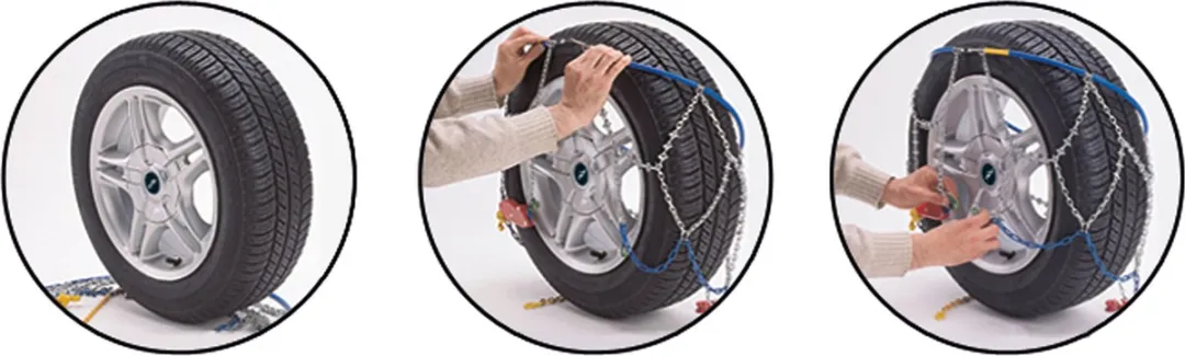 Carpoint Sneeuwkettingen RV-225 16mm - 185/75 R16 t/m 205/80 R14