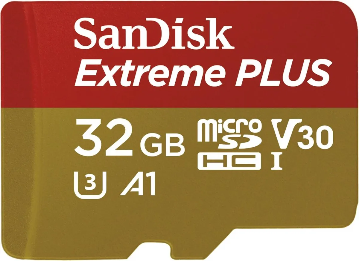 SanDisk Micro SD SDSQXBG-032G-GN6MA 32GB - met adapter