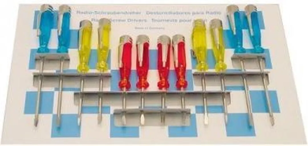 Carpoint Fittingschroevendraaierset - 12 Stuks