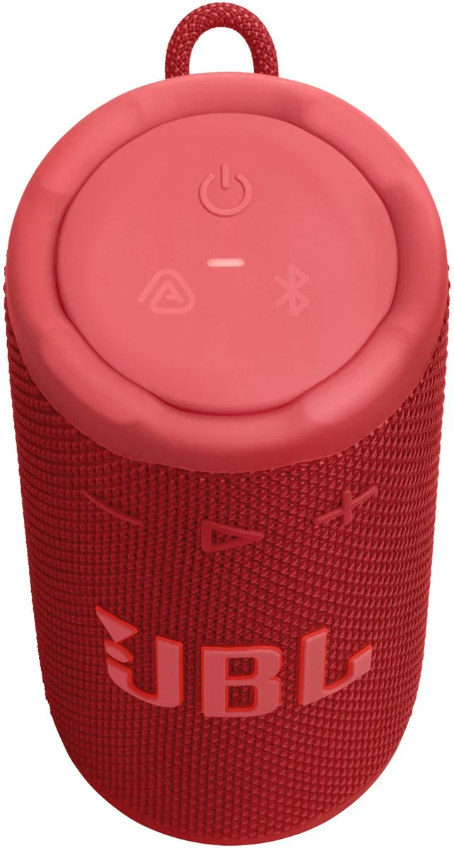 JBL Grip Draadloze Bluetooth Speaker - 14 uur - IP68 - Rood