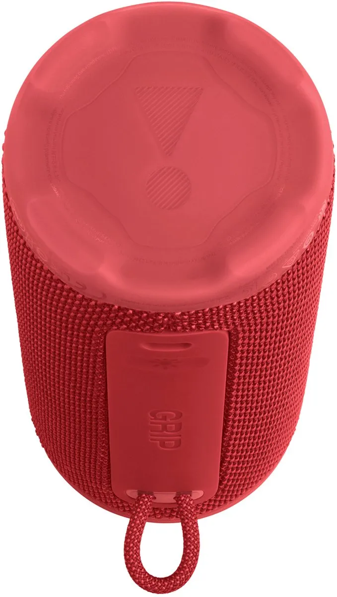 JBL Grip Draadloze Bluetooth Speaker - 14 uur - IP68 - Rood - afbeelding 6 van 6
