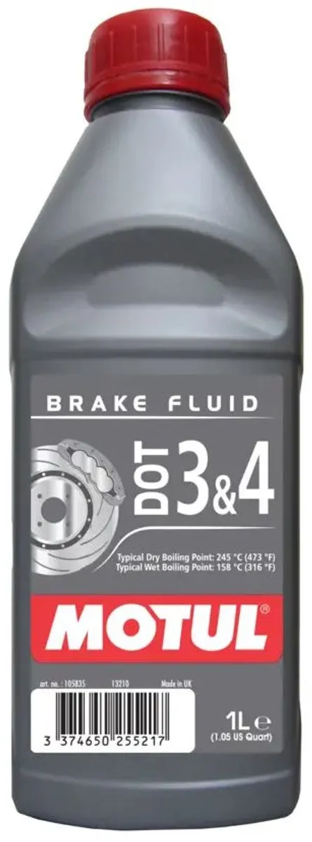 Motul Remvloeistof DOT 3 & 4 1L