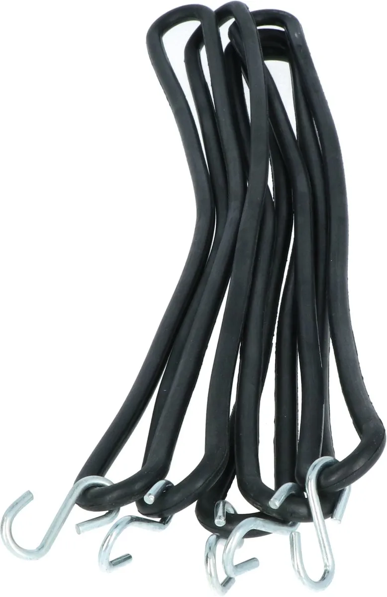 Carpoint Bevestigingsrubber - 5 Stuks - Zwart - afbeelding 6 van 6