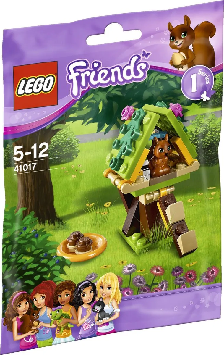 LEGO Friends De Boomhut van Eekhoorn 41017 - Paars