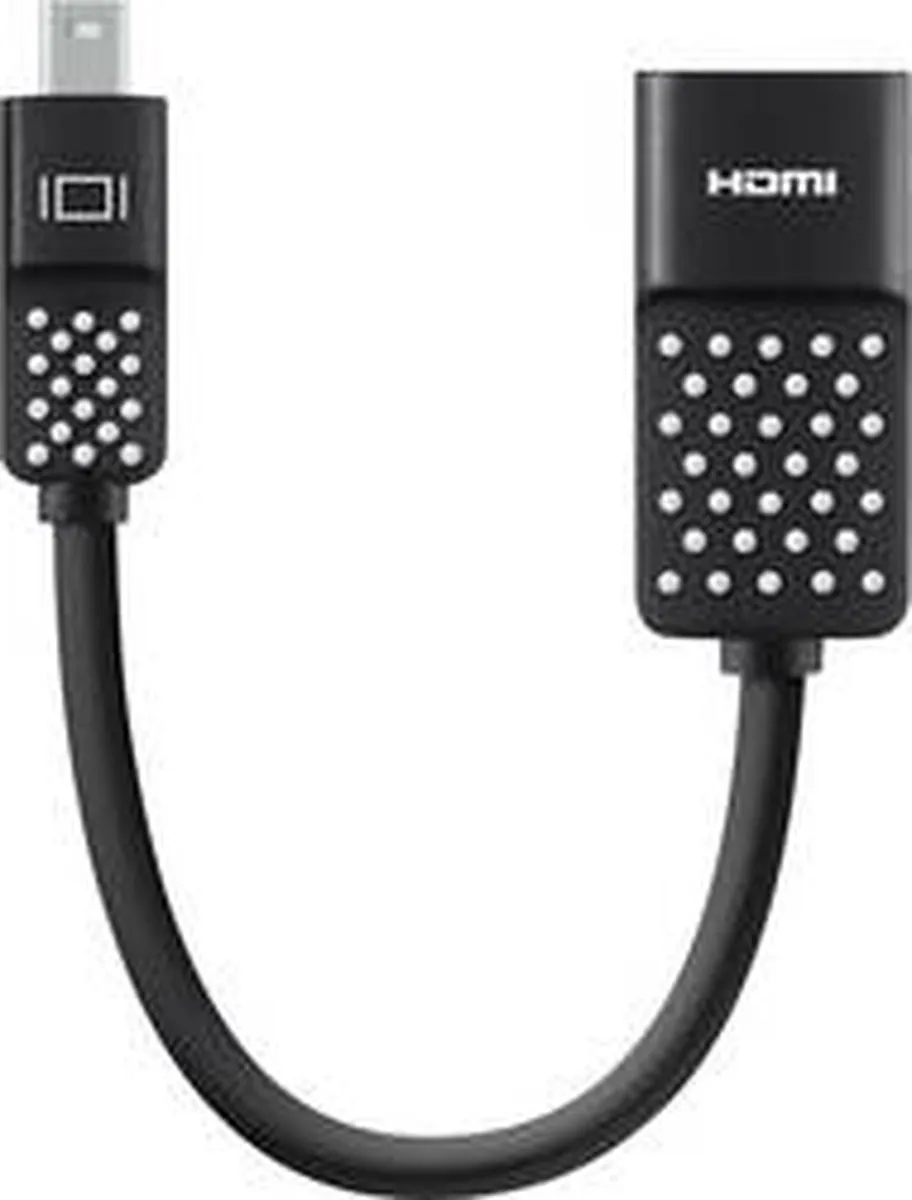 Belkin F2CD079bt Mini DisplayPort naar HDMI Adapter - 4K - Zwart