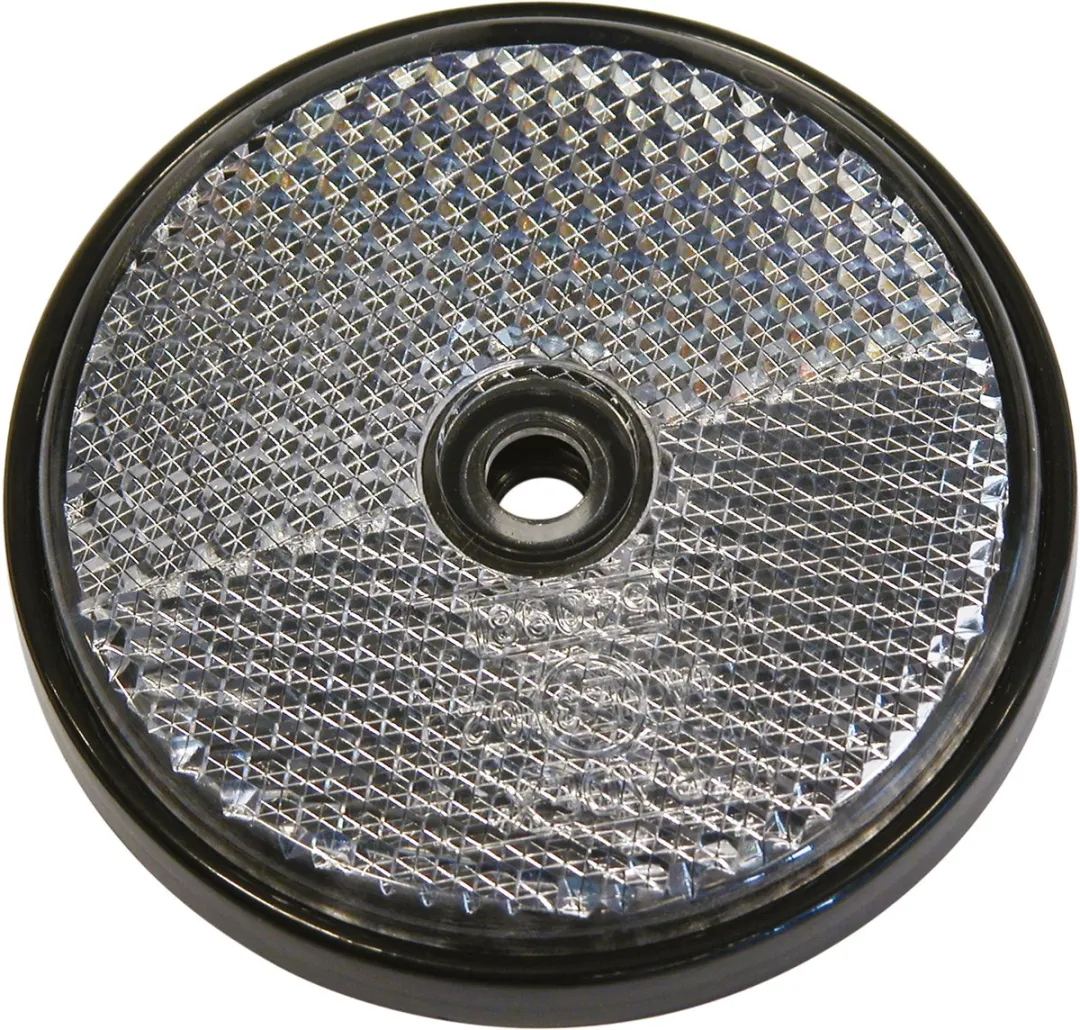 Carpoint Reflectoren Rond Ø70mm - Wit - 2 Stuks
