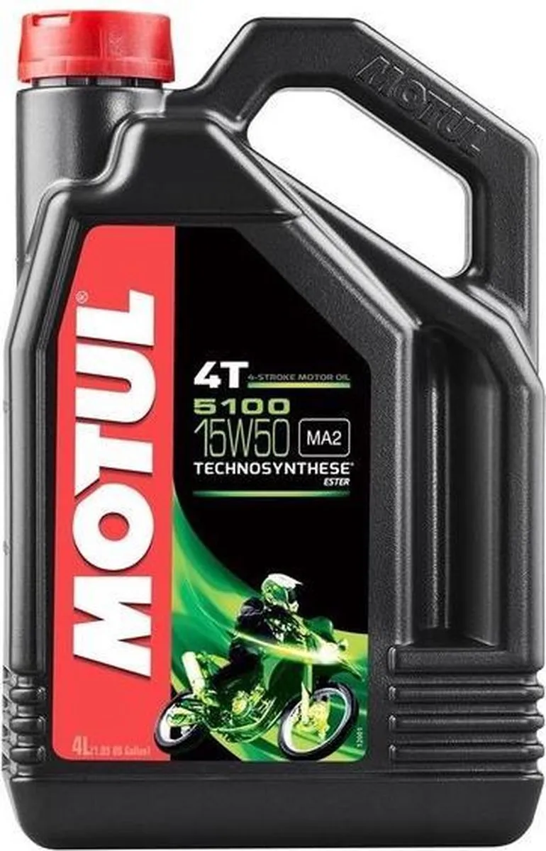 Motul 5100 15W50 4T Motorolie - 4 Liter