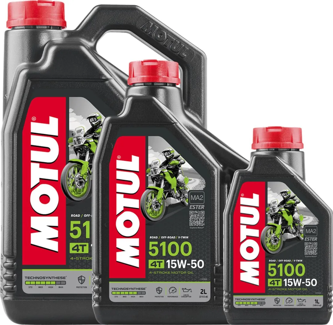 Motul 5100 15W50 4T Motorolie - 4 Liter