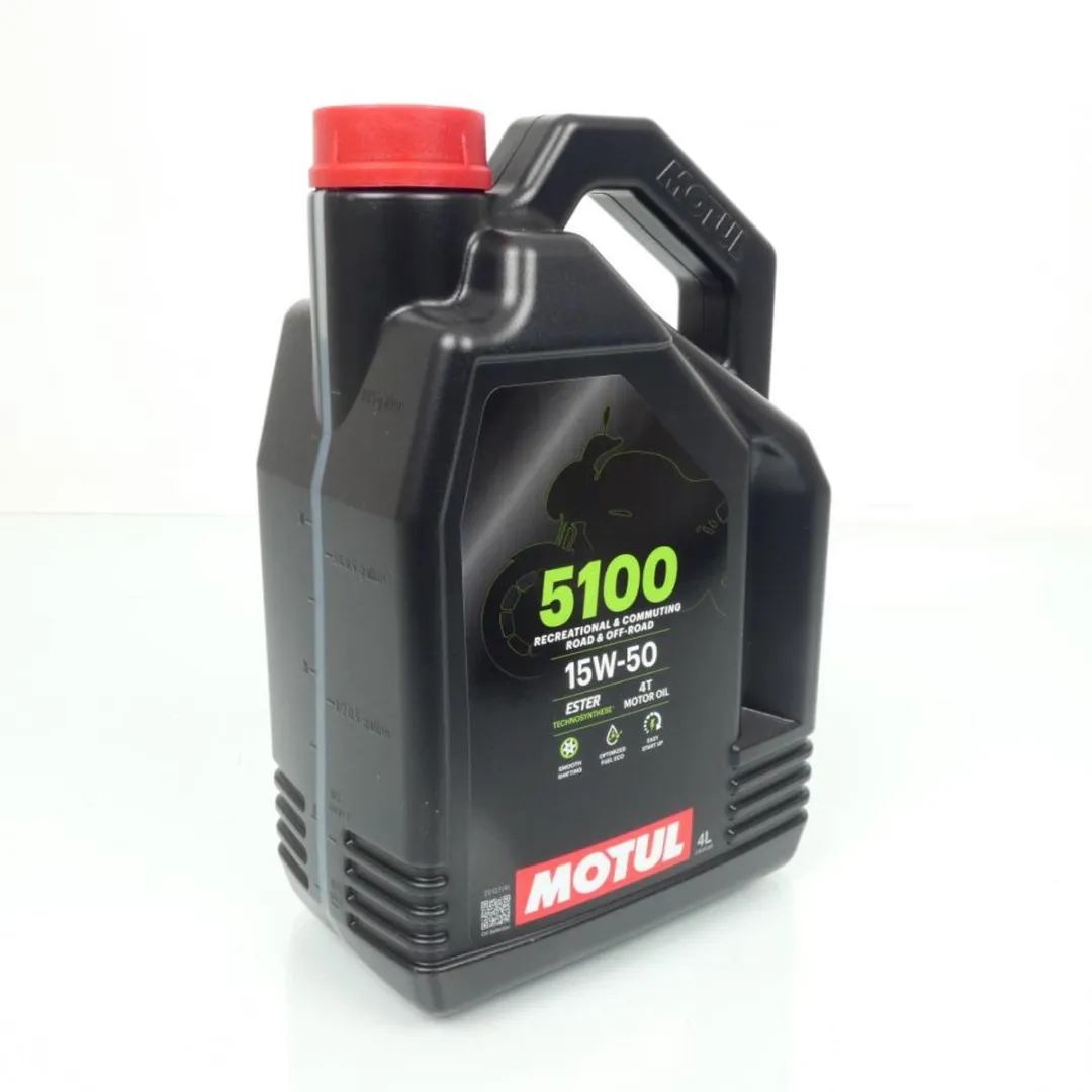 Motul 5100 15W50 4T Motorolie - 4 Liter