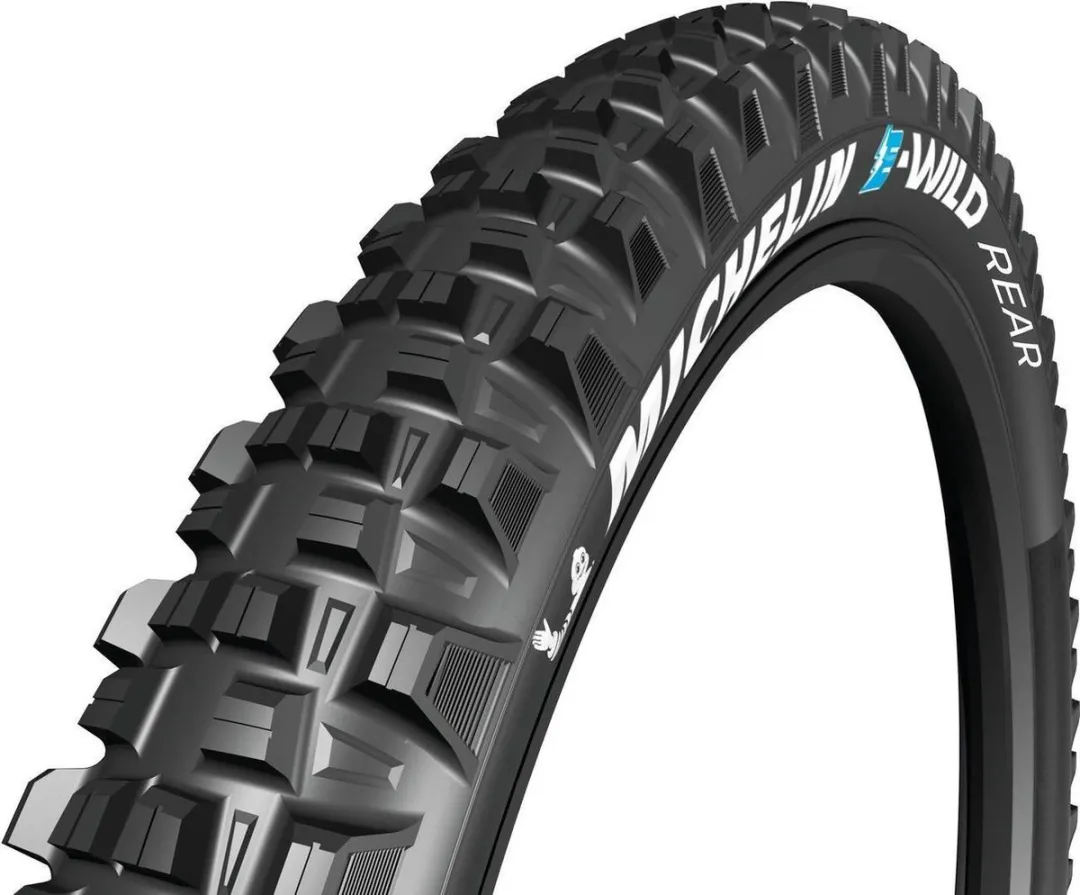 Michelin E-Wild TLR 27.5" Achterband - Tubeless Ready - Zwart