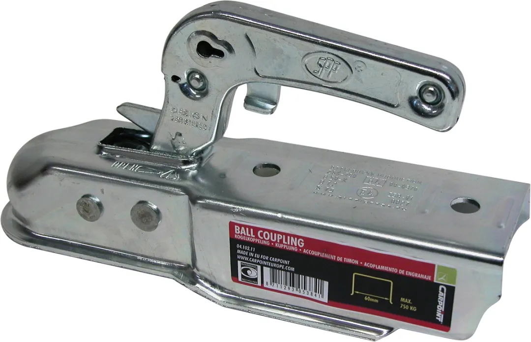 Carpoint Koppeling WW 8G - 60mm - Zilver