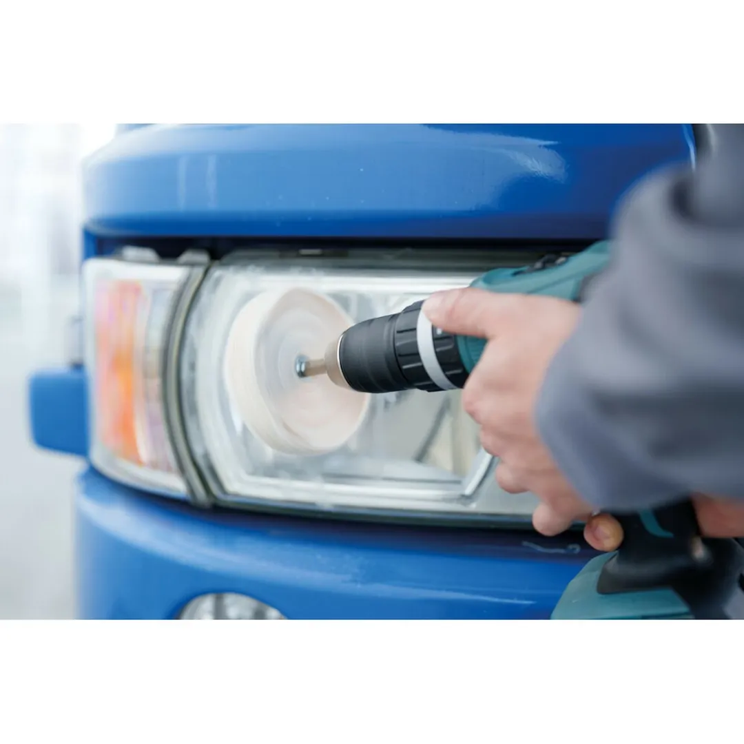 Lampa 6-delige Polijstkoppen Set - Wit