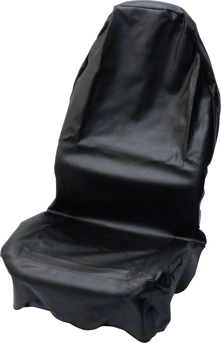 Carpoint Monteurshoes Autostoelhoes Lederlook Zwart