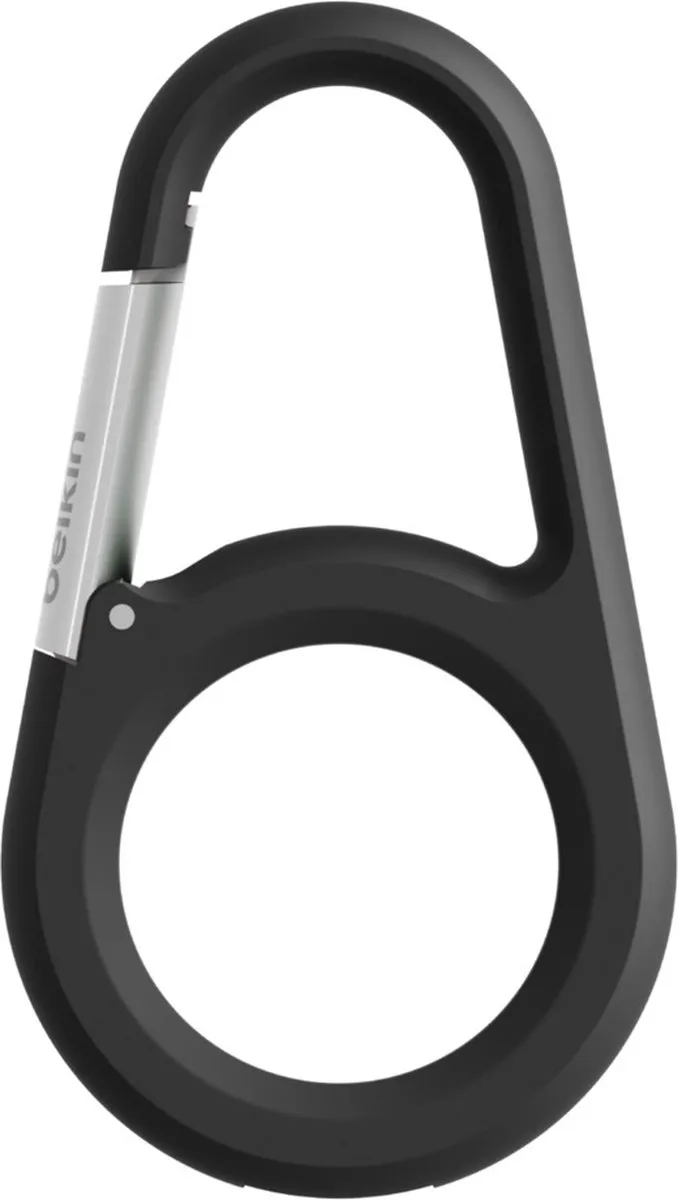 Belkin Tracker Houder met Karabijnhaak - Apple AirTag - Zwart