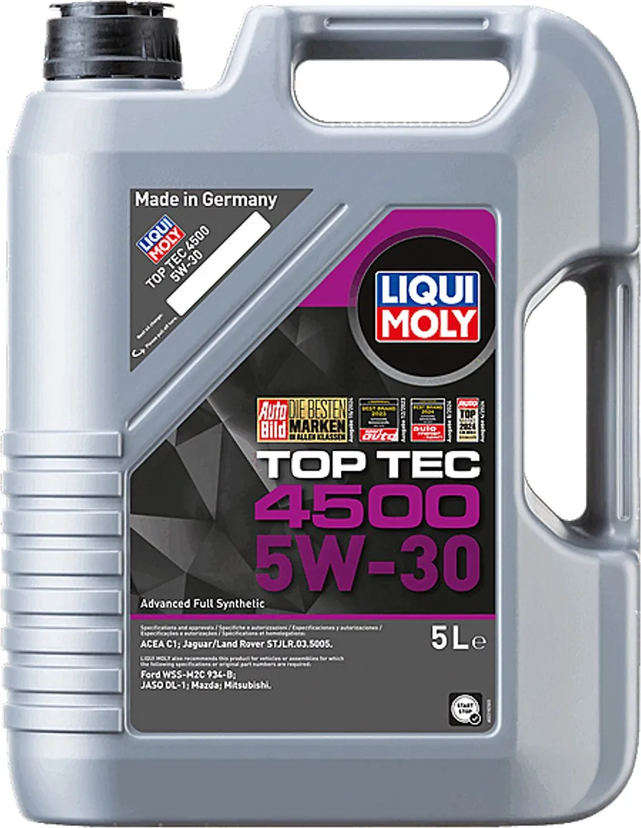 Liqui Moly Top Tec 4500 5W30 Motorolie 5L