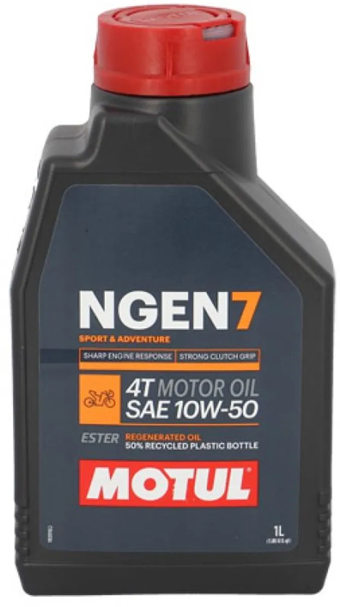 Motul Ngen 7 10W50 4T Motorolie 1L - afbeelding 6 van 6