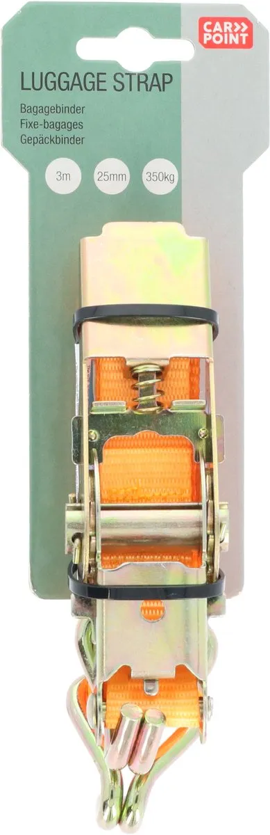 Carpoint Ratelspanband 25mm 3m 350kg - Oranje - afbeelding 6 van 6