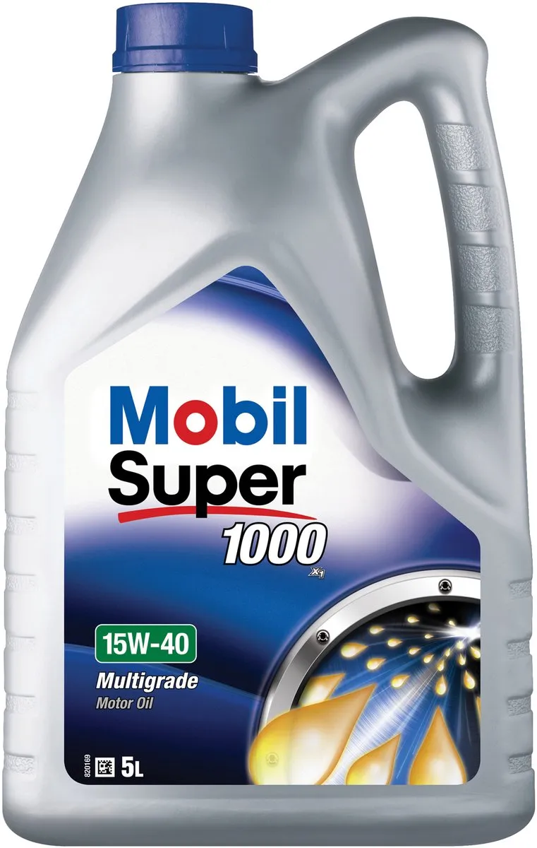 Mobil Super 1000 X1 15W40 Motorolie 5L
