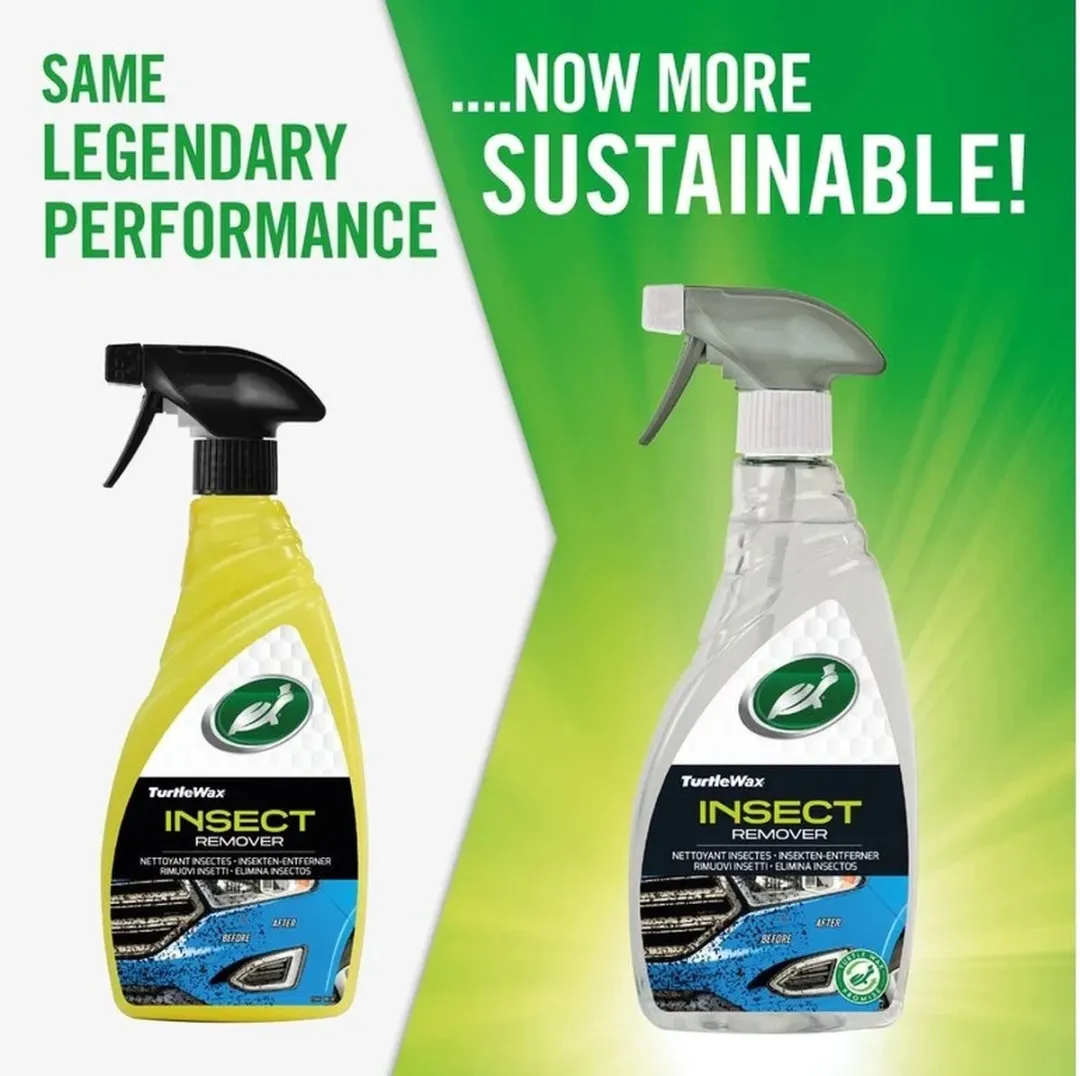 Turtle Wax Insect Remover – Veilig verwijderen van insecten, teer, vogelpoep en hars – Voor gebruik op metaal, lak, plastic of glas - 500ml
