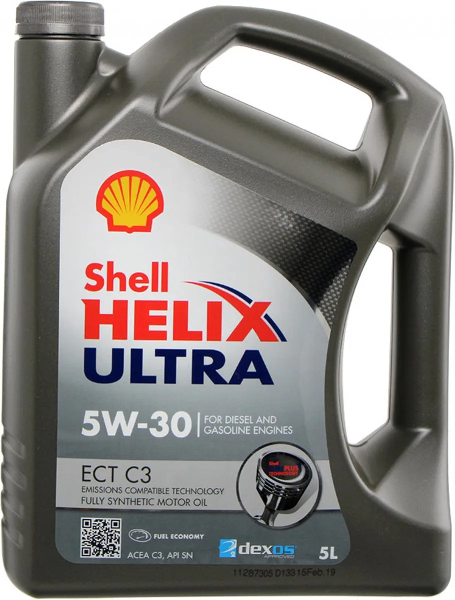 Shell Helix Ultra ECT 5W30 C3 Motorolie 5L - Mercedes-Benz