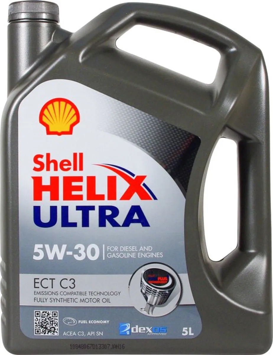 Shell Helix Ultra ECT 5W30 C3 Motorolie 5L